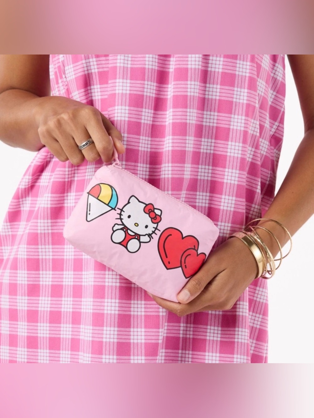 🌸ALOHA Collection x Hello Kitty mini pouch